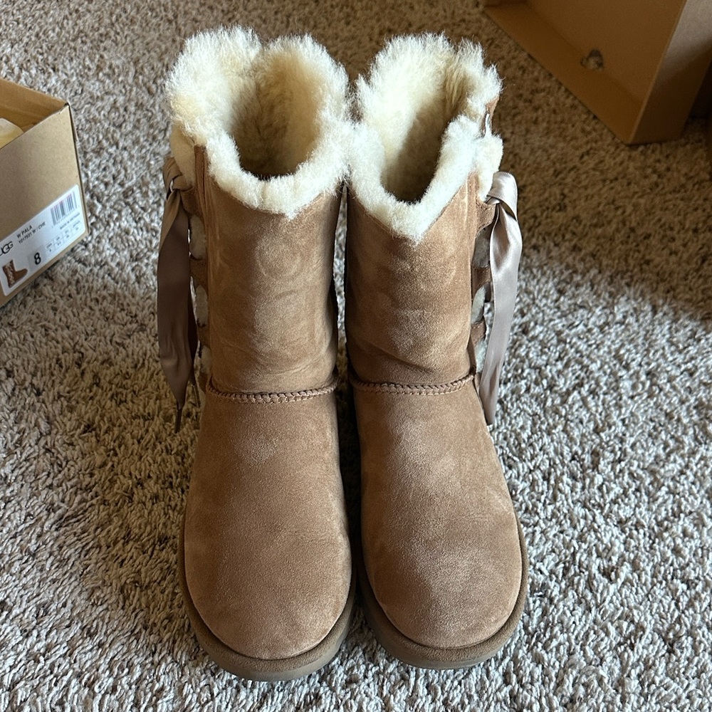 UGG Tan Shearling Winter Boots